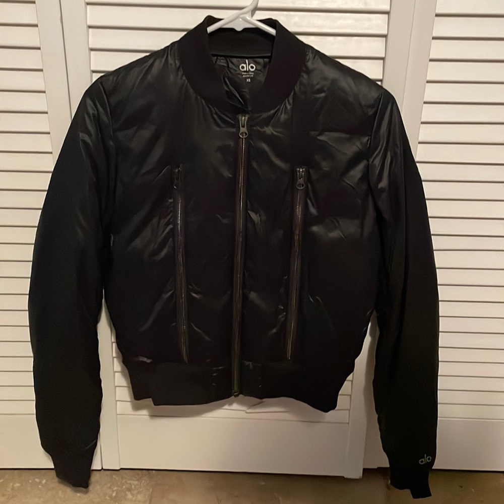 Alo Yoga Puffy Bomber Jacket